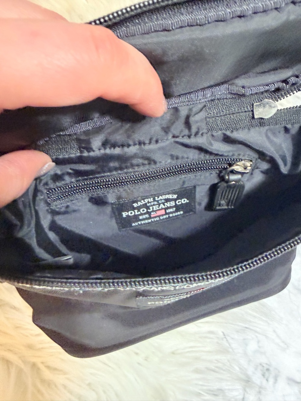 Ralph Lauren Polo Sport Polo Jeans Co. vintage crossbody bag Y2K - Picture 8 of 9